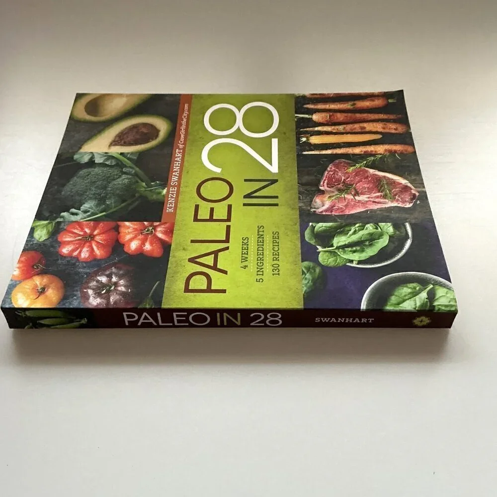PALEO IN 28 COOKBOOK  (PAPERBACK) LIKE NEW